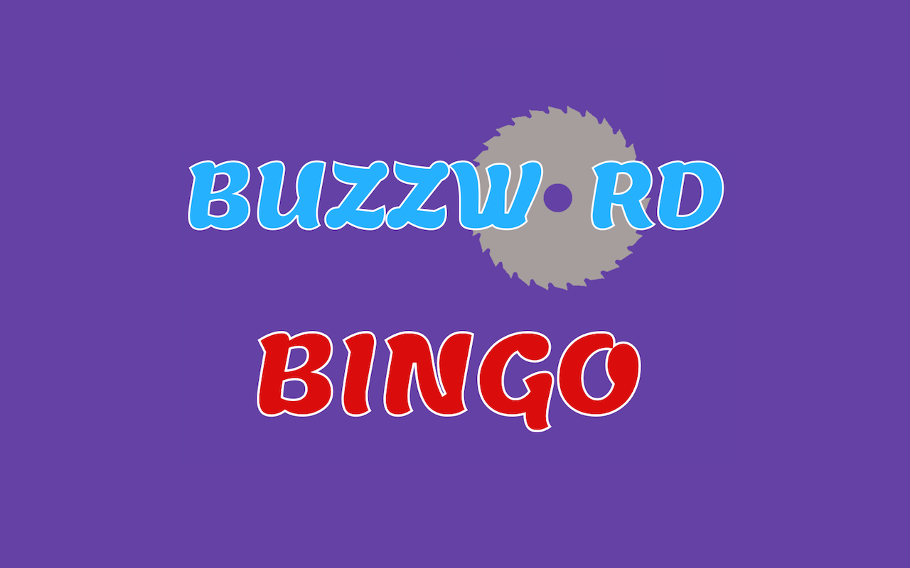 Buzzword Bingo screen